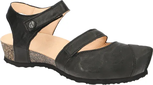 Think! 3-000393-0000 Sandalette - Damen Riemchen Sandalen - Wanderschuhe mit hochwertigem Echtleder, komfortablem Fußbett und flachem Keilabsatz für zusätzlichen Halt und Stil.