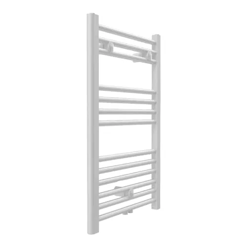Badheizkörper BARI - Handtuchheizkörper 80,3x50cm - Handtuchwärmer mit kompakter Größe, ideal für kleine Badezimmer. Einfache Wandmontage und flexible Anschlussmöglichkeiten sorgen für wohlige Wärme und trockene Handtücher.