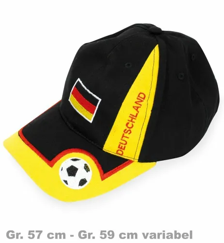 Basecap Deutschland Fan Schildmütze Kappe