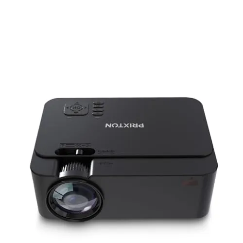 PRIXTON Goya Projektor – 2800 Lumen, HD, Schwarz