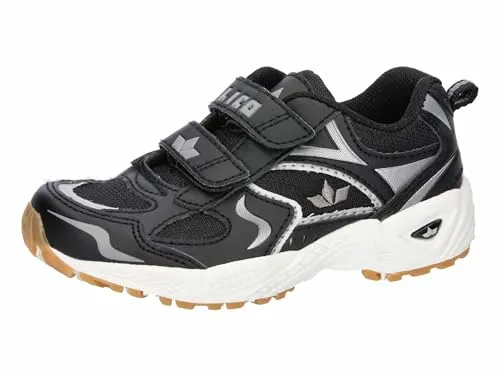 Lico Sportschuh Bob V Trainingsschuh schwarz 40 EU - Sonstige Kinderschuhe, robuster Trainingsschuh mit Klettverschluss für einfaches An- und Ausziehen, ideal für aktive Kinder.