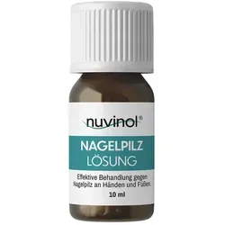 nuvinol Nagelpilz Lösung – effektive Behandlung für gesunde Nägel - Zertifizierte Lösung zur gezielten Behandlung von Nagelpilz an Händen und Füßen. Einfache Anwendung, fördert die Nagelgesundheit und ist auch für Diabetiker geeignet.