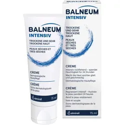 Balneum Intensiv Creme - Arzneimittel zur intensiven Hautpflege, besonders geeignet bei trockener und juckender Haut. Versorgt die Haut mit Feuchtigkeit und unterstützt die Regeneration.