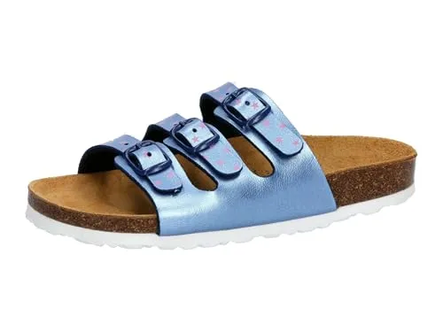 Pantolette Bioline Star 28 von LICO - Bequeme Pantoletten für Mädchen aus robustem Synthetik mit weicher Lederinnensohle für optimalen Komfort. Ideal für entspannte Tage zuhause!