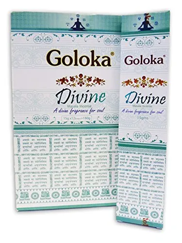 Goloka Räucherstäbchen Göttlich, 15 gms X 12 Packs