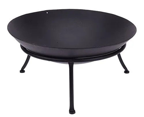 Produktbild Feuerschale Ø 47 cm aus Eisen – stilvolle Feuerstelle für Garten und Terrasse