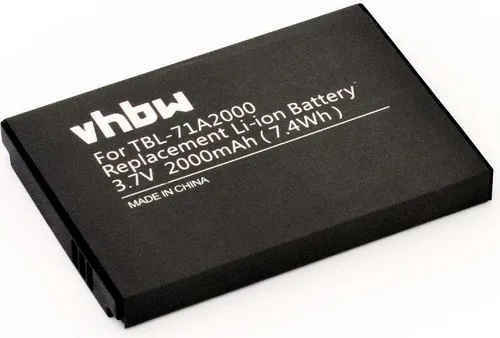 vhbw Akku kompatibel mit TP-Link M7350 Version 5, M7350 Version 5.1, TL-TR761, TL-TR861 Router Modem Hotspots (2000 mAh, 3,7 V, Li-Ion)