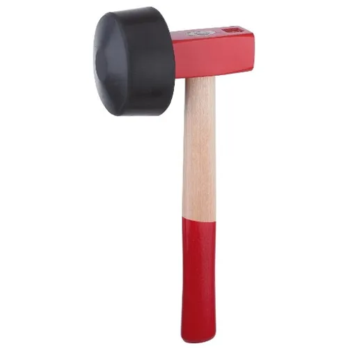 RUTHE Plattenlegerhammer Esche, Nr. 3015024119 - Hämmer mit rundem Wechselkopf für präzises Arbeiten und langlebigem Eschenstiel, ideal für Profis im Fliesenleger-Handwerk.