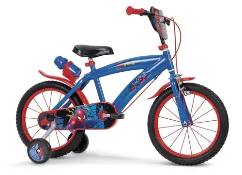 TOIMSA Fahrrad 16 Zoll Spiderman für Kinder