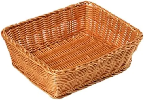 Kesper 17837 Brot und Obstkorb, 27 x 20 x 11,5 cm