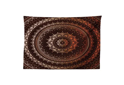 Abakuhaus Wandteppich aus Weiches Mikrofaser Stoff Für das Wohn und Schlafzimmer, rechteckig, Mandala Universum