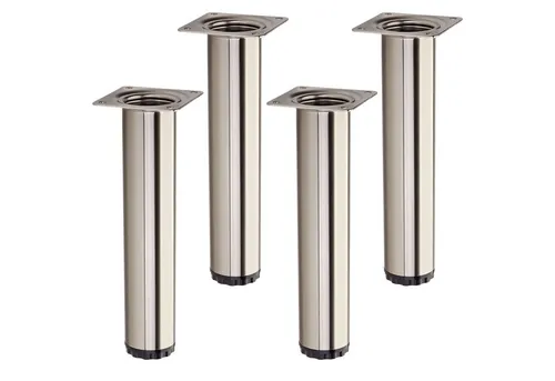 Tischbeine Silber von SO-TECH