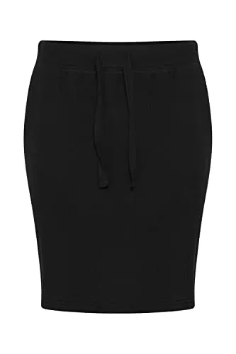 OXMO OXLou Damen Kurzer Rock - Röcke für Damen, elastischer Bund mit Kordeln für perfekten Sitz und vielseitige Styling-Möglichkeiten.