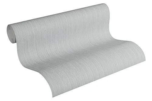 Michalsky Living Vliestapete Dream Again Tapete Unitapete 10,05 m x 0,53 m grau Made in Germany 364994 36499-4