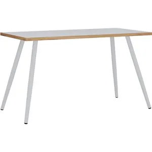 VCM Schreibtisch Salia, weiß, 110 x 70 x 80 cm in rot von VCM