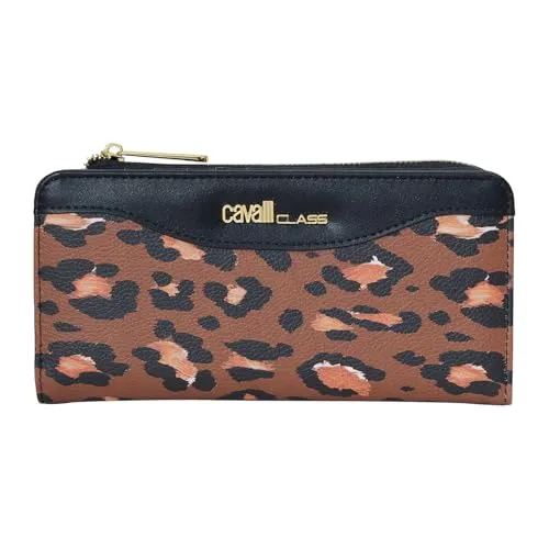 Cavalli Class Große Damengeldbörse mit Münzfach CCSW0192