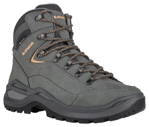 Lowa Renegade EVO GTX Mid Ws W - Bequemer Damen Hikingschuh - Wanderschuhe mit GORE-TEX Membrane für Wetterschutz, perfekte Passform und stylisches Design. Ideal für Outdoor-Abenteuer!