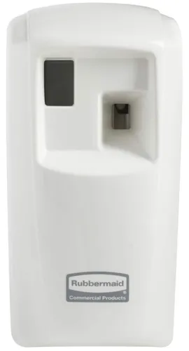 Rubbermaid Commercial Products 1817131 Microburst-Spender 3000 LCD - Luftreiniger mit Geruchsneutralisator-Technologie für langanhaltende Frische, individuell einstellbar für bis zu 90 Tage Nachfülldauer und einfache Wartung durch praktische optische Anzeigen.