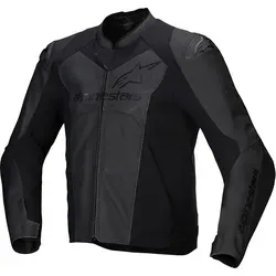 Alpinestars Faster V3 Airflow Motorradjacke perforiert, schwarz, Größe 58 - Hochwertige Motorradjacke für optimale Sicherheit und Komfort. Mit atmungsaktivem Design und geprüften Protektoren ist sie ideal für leidenschaftliche Fahrer.