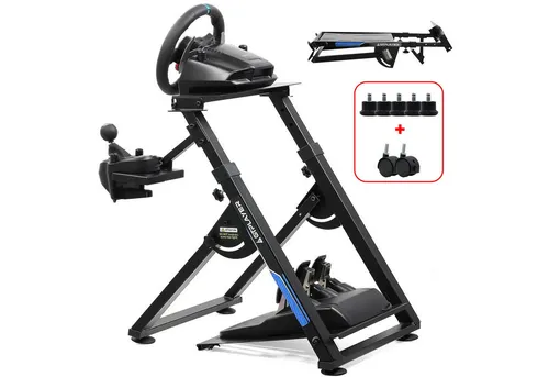 GTPLAYER Lenkradständer für Gaming Wheel – Höhenverstellbar für PS4, PS5, Xbox und PC