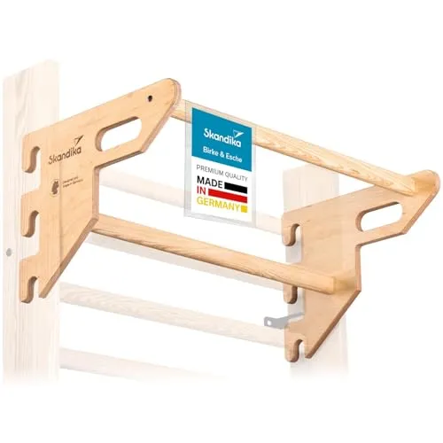 Skandika Vira Klimmzugstange Holz | Made in Germany, für Sprossenwand