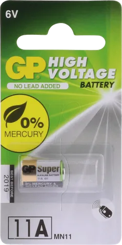 GP 11A - Alkaline Batterie, 11 A, 1er-Pack
