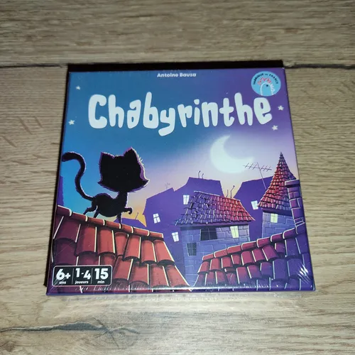 Asmodee - Chabyrinthe - Version Französische - -satz Gesellschaft - Neu