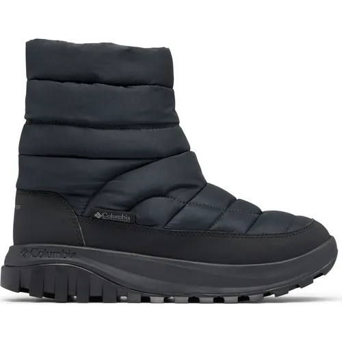 Columbia Snowtrot Mid 2075111012 - Damen Winterschuhe, warm gefüttert und wasserdicht mit Fleecefutter, ideal für kalte Tage