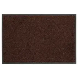 wash+dry by Kleen-Tex Fußmatte Trend Uni - Schmutzfangmatte, 35x75 cm - Hochwertige Fußmatte für In- und Outdoor, waschbar und rutschhemmend, ideal für Eingangsbereiche und pflegeleicht.