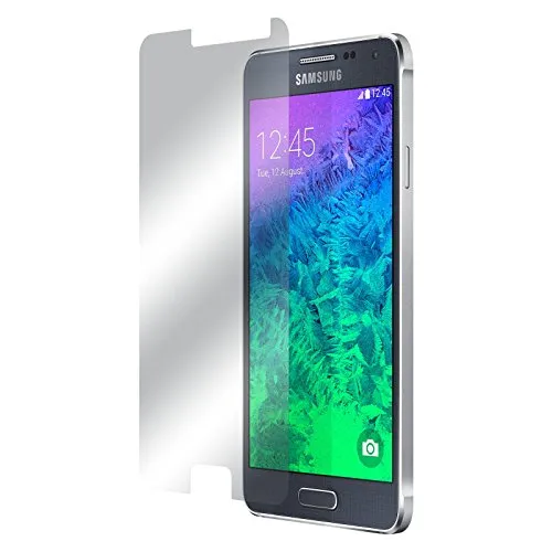 PhoneNatic 4er-Pack Displayschutzfolien matt kompatibel mit Samsung Galaxy Alpha