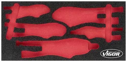 Vigor V5004-L Schaumstoffeinlage 393mm x 188mm