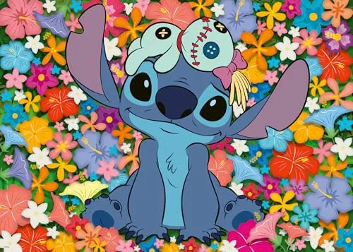 Ravensburger Puzzle 12001264 - Disney Stitch - 1000 Teile Puzzle für Erwachsene und Kinder ab 14 Jahren, Stitch Puzzle, Stitch Geschenke
