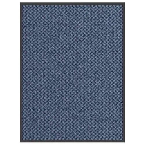 vidaXL Fußmatte Blau 90x120 cm in blau von vidaXL