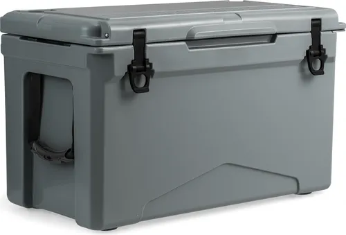 COSTWAY 47L Isolierbox Kühlbox tragbar mit Flaschenöffner - Die 47L tragbare Isolierbox hält Speisen und Getränke 5–7 Tage lang kühl und frisch. Ideal für Outdoor-Aktivitäten wie Camping oder Picknicks. Integrierte Getränkehalter und Flaschenöffner sorgen für zusätzlichen Komfort.