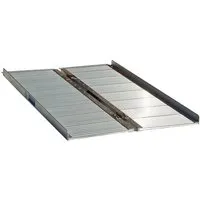 TRUTZHOLM Auffahrrampe Rollstuhlrampe klappbar 61-213 cm