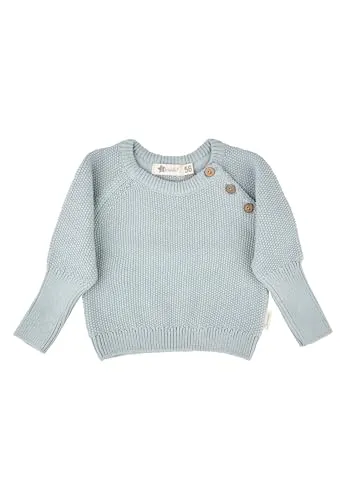Sterntaler Unisex Strickpullover Silber 86