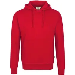 Kapuzen-Sweatshirt Premium 601 - Sportlich und Bequem in Rot, Größe XL - HAKRO Kapuzen-Sweatshirt Premium 601 in Rot, XL, bietet höchsten Tragekomfort mit flauschiger Innenseite und Kängurutasche. Ideal für Freizeit und Arbeit, aus pflegeleichter Baumwoll-Polyester-Mischung.