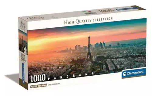 Puzzle 1000 Panorama Paris Clementoni 8005125398683