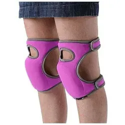 Niemals verwendet] 1 Paar Garten-Knieschoner aus weichem Schaumstoff mit Doppelgurten für die Gartenreinigung und Bodenreinigung.