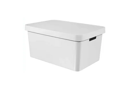 Curver Aufbewahrungsbox Infinity 45 L, Weiß in weiß von Curver