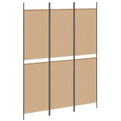 3-teiliger Raumteiler Beige 150 x 200 cm von vidaXL - Praktischer Raumteiler aus robustem Stoff mit faltbarem Design. Ideal für Schlafzimmer und Wohnzimmer, schafft er Privatsphäre und Ordnung in jedem Raum. Leicht zu lagern und vielseitig einsetzbar.