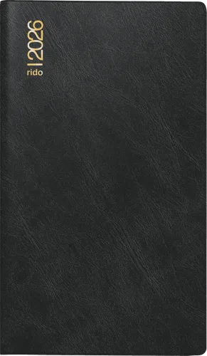 rido Taschenkalender 2026 Faltkalender mini-planer d-15 70-45432906