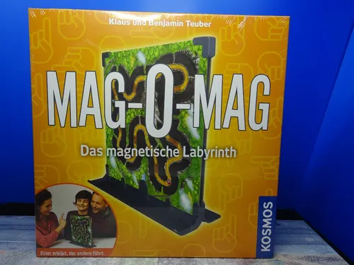 Kosmos MAG-O-MAG das magnetische Labyrinth 8+ Jahre 3-4 ca. 30 Spieler Neu OVP
