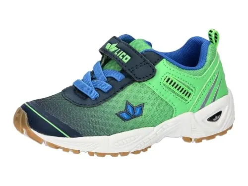 Lico Unisex Kinder Barney Hallenturnschuhe - Sportliche Hallenschuhe für Kinder mit flexibler TPR-Laufsohle und elastischen Schnürsenkeln, ideal für Bewegungsfreude und Komfort beim Spielen.