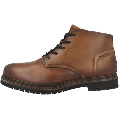 Bugatti Herren Stiefel 331-AON31-3200-6300, Kaltfutter, Cognac, Größe 40 - Wanderschuhe mit warmem Kaltfutter, ideal für kalte Tage und Outdoor-Aktivitäten, Marke: Bugatti.