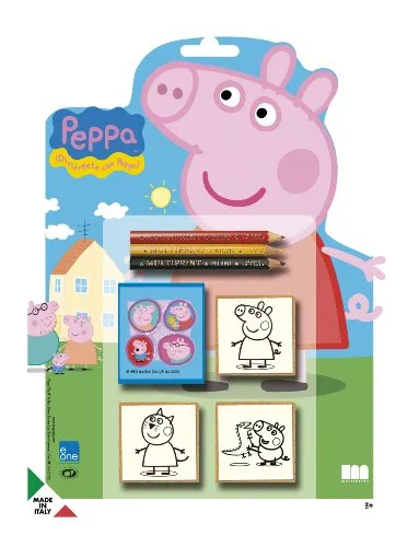 Peppa Pig - Blistermarken in Form von 3 Stk.