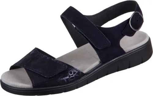 Semler Komfort Sandalen Damen 31373738323238 Blau 38 EU - Wanderschuhe: Bequeme Semler Komfort Sandalen in Blau für Damen, ideal für lange Sommertage mit Klettverschluss für einfachen Einstieg.