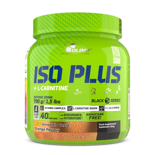 Olimp Iso Plus + Carnitin Ausdauergetränk Tropic Blue (13 EUR/kg)