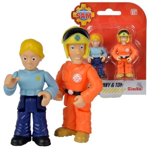 Penny & Tom | Spiel-Figuren Set | Feuerwehrmann Sam | Simba Toys