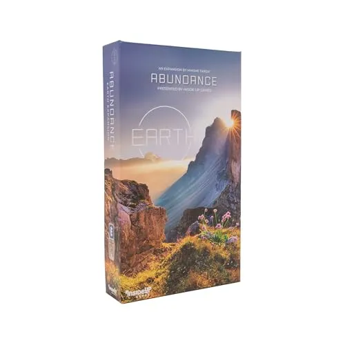 Inside Up Games Earth: Fülle Erweiterung | Ökosystemaufbau, Karten zeichnen, Aktionsauswahl | von Inside Up Games und Maxime Tardif | für 1 bis 6 Spieler | 45-90 Minuten Spielzeit